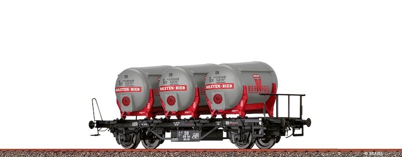 Bild von Brawa 50605 H0 Güterwagen BTs 30 DB III Holsten