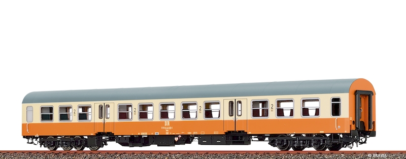 Bild von Brawa 50633 H0 Personenzugwagen Bmhe DR IV Städteexpreß