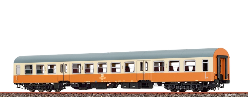 Bild von Brawa 50634 H0 Personenzugwagen Bmhe DR IV Städteexpreß