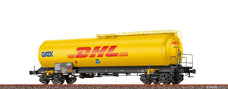 Bild von Brawa 50659 H0 Kesselwagen Uia GATX VI DHL