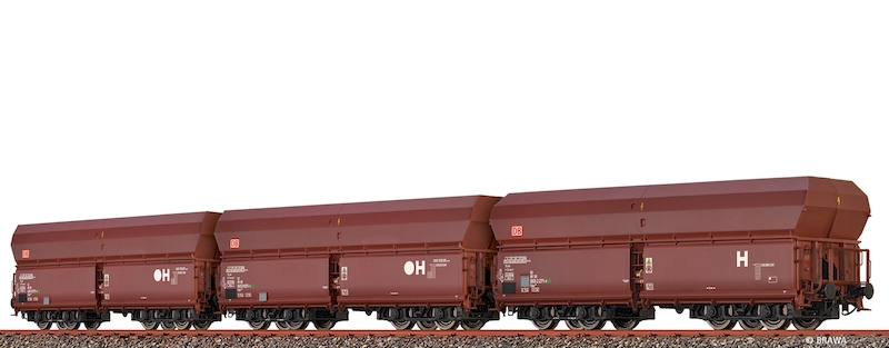 Bild von Brawa 50678 H0 Güterwagen Fals Set DB AG V