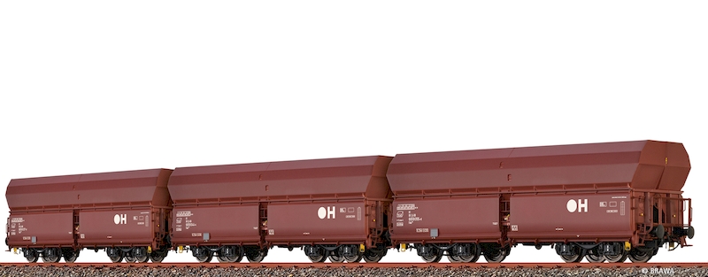 Bild von Brawa 50680 H0 Güterwagen Fals Set DB AG VI