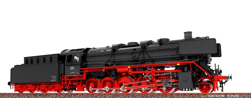 Bild von Brawa 70043 H0 Dampflokomotive BR 44 DB III AC digital