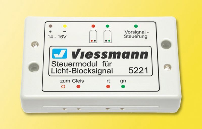 Bild von Viessmann 5221 Steuermodul für Licht-Blocksignal