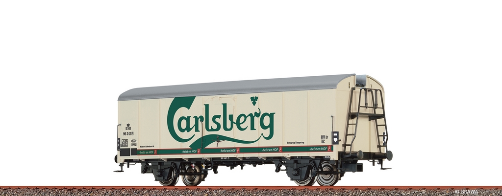 Picture of Brawa 50688 H0 Kühlwagen DSB III Carlsberg