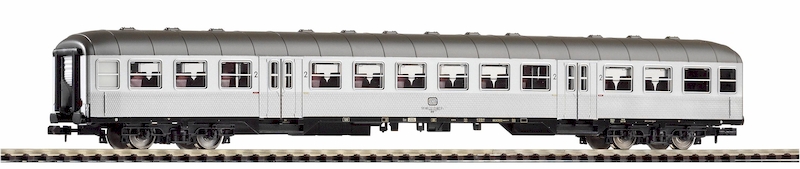 Picture of Piko 40649 N-Personenwagen Silberling 2. Kl. DB Epoche 4 schwarzer Rahmen