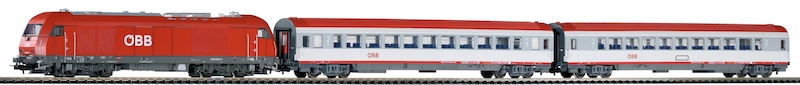 Bild von Piko 59017 H0 Digital Startset PSCwlan S-Set ÖBB Personenzug Rh 2016 mit 2 wagen Epoche 6