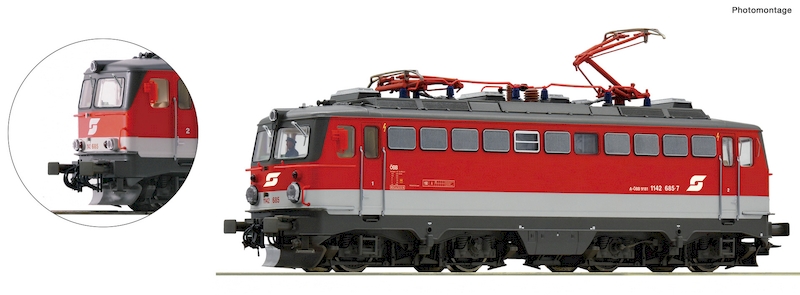 Bild von Roco 70604 H0 E-Lok Rh 1142 ÖBB