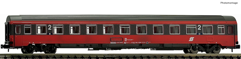 Bild von Fleischmann 814512 N Eurofima Reisezugwagen 2.Kl.