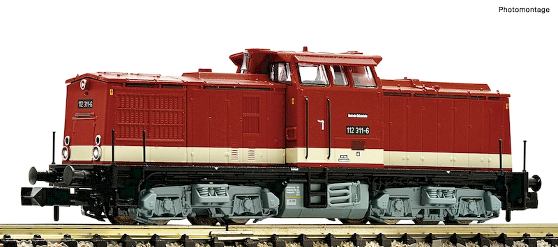 Bild von Fleischmann 7370006 N Diesellok BR 112 DR DCC-Digital mit Sound