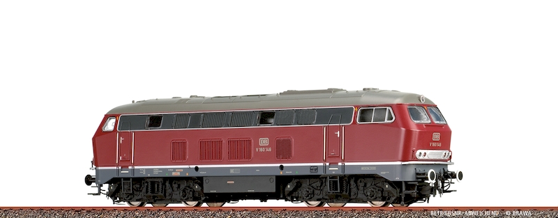 Bild von Brawa 41180 H0 Diesellokomotive V 160 DB, Epoche III, AC Digital EXTRA