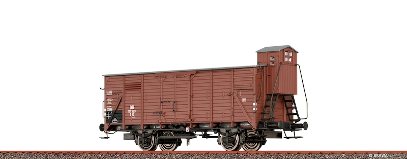 Bild von Brawa 67494 N Gedeckter Güterwagen G 10 DB, Epoche III