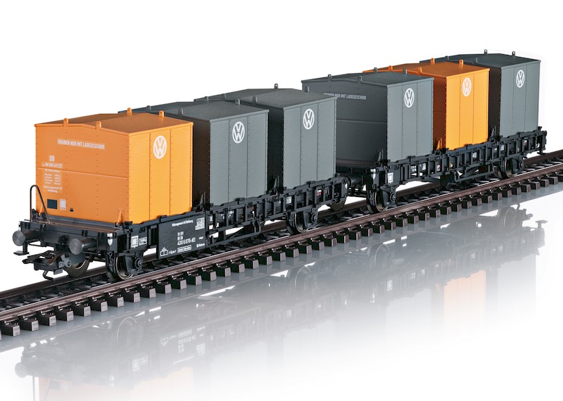 Bild von Märklin 46663 H0 Behältertransport-Doppelwagen VW