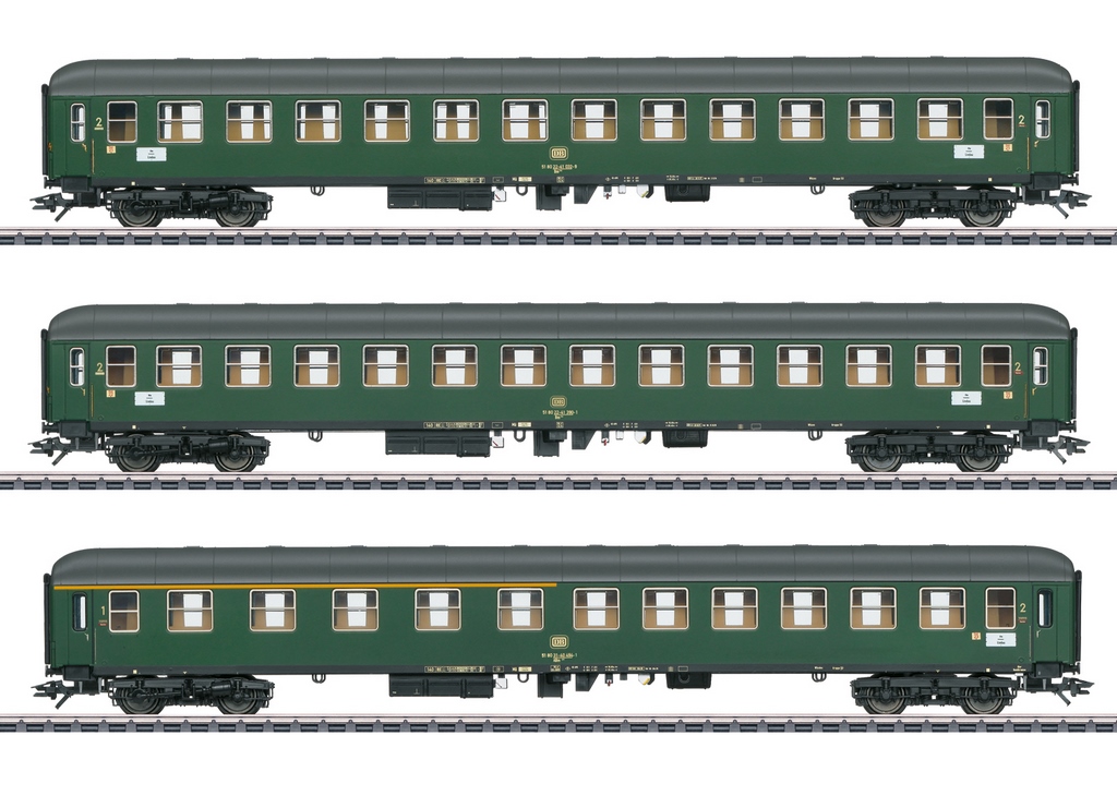 Bild von Märklin 43936 H0 Wagen-Set zum Postwagen DB