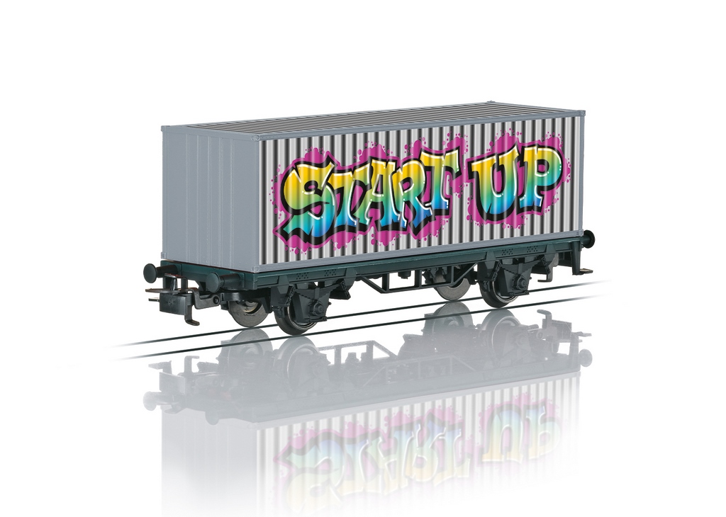 Bild von Märklin 44831 H0 Märklin Start up - Containerwagen Graffiti