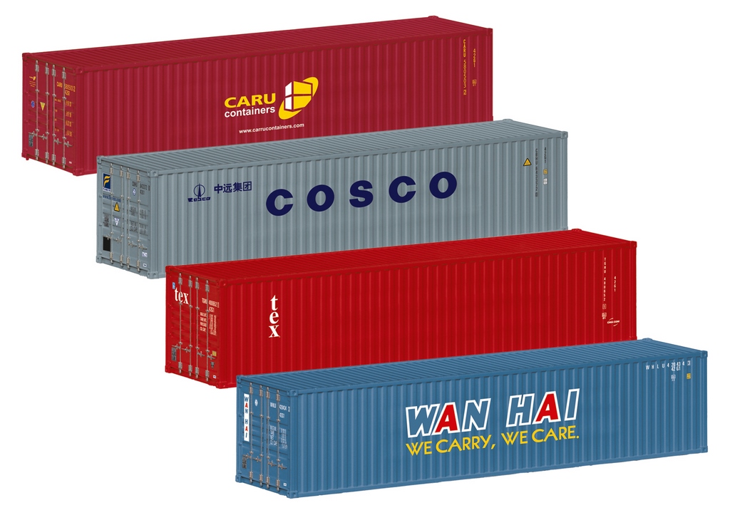 Picture of Märklin 76552 H0 Container-Set 40ft.