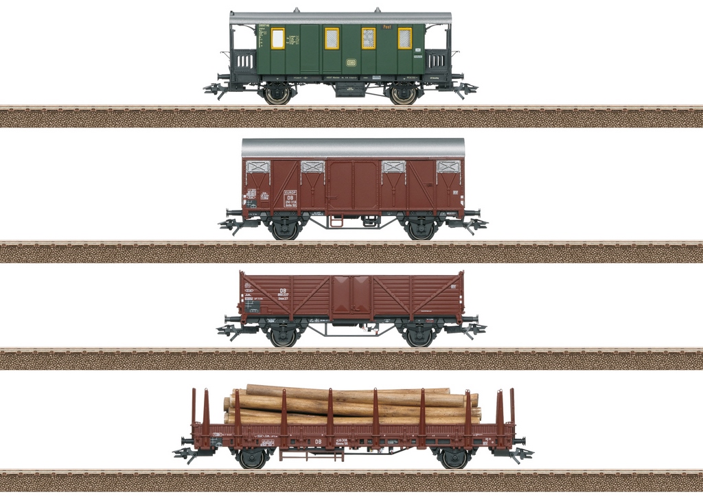 Bild von Trix 24140 H0 Güterwagen-Set Nebenbahn DB