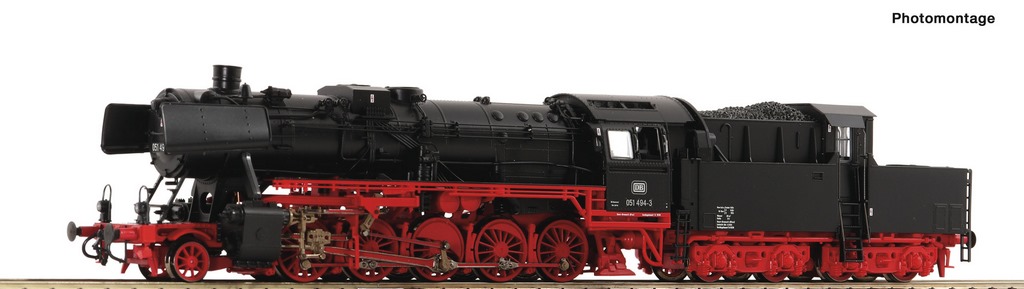 Bild von Roco 7110010 H0 Dampflokomotive 051 494-3, DB DCC