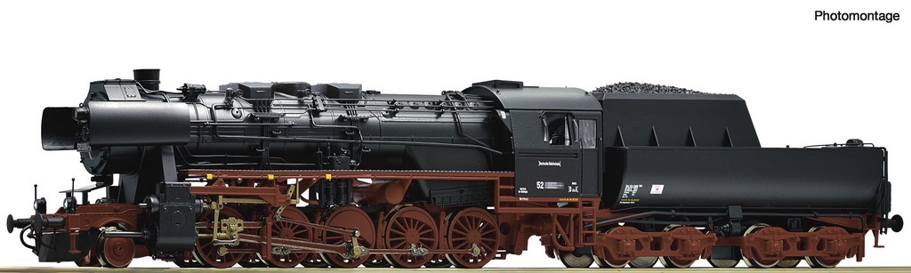 Bild von Roco 7100004 H0 Dampflokomotive BR 52.80, DR DC