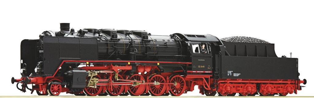 Bild von Roco 7100011 H0 Dampflokomotive 50 849, DR DC