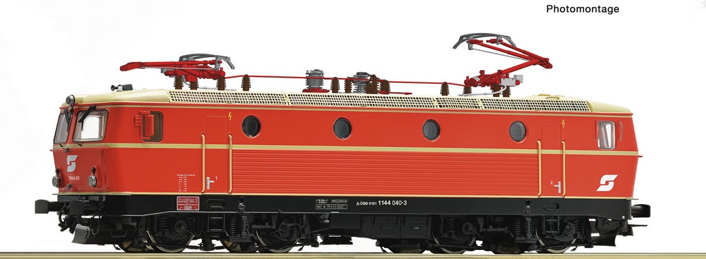 Bild von Roco 7500044 H0 Elektrolokomotive 1144.40, ÖBB DC