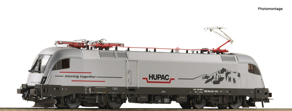 Bild von Roco 7510070 H0 Elektrolokomotive ES 64 U2-100, HUPAC DCC