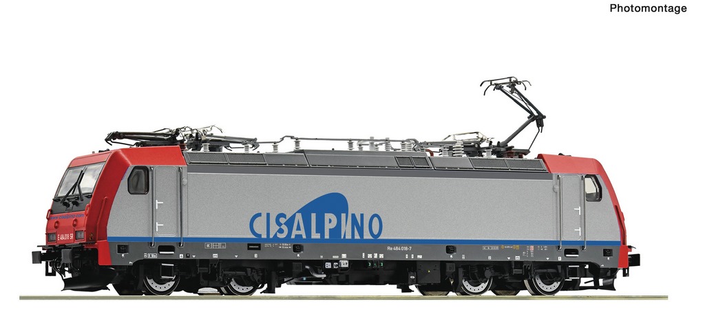 Bild von Roco 7510031 H0 Elektrolokomotive Re 484 018-7, Cisalpino DCC