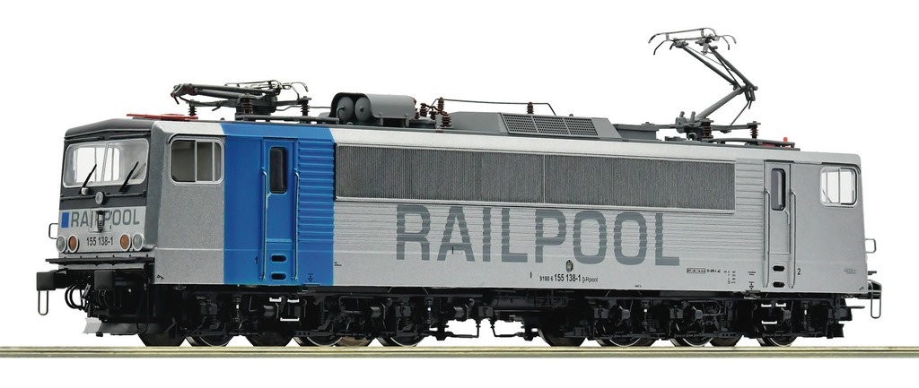 Bild von Roco 70468 H0 Elektrolokomotive 155 138-1, Railpool DC