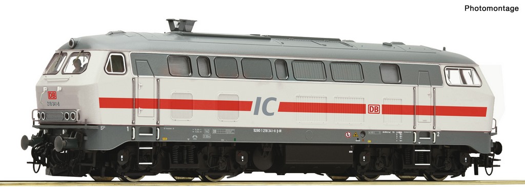 Picture of Roco 7310035 H0 Diesellokomotive 218 341-6, DB AG DCC