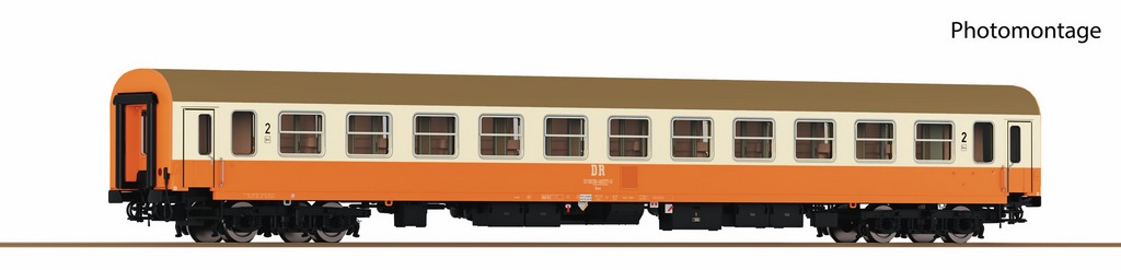 Bild von Roco 6200043 H0 Schnellzugwagen 2. Klasse, DR DC