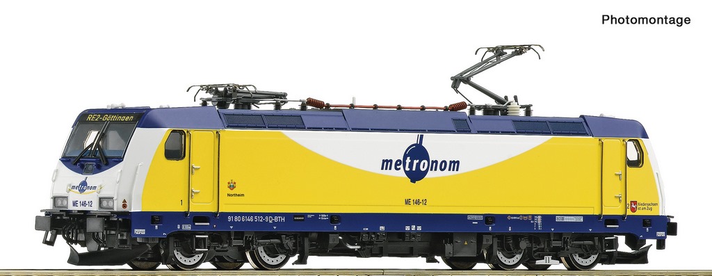 Bild von Roco 7500037 H0 Elektrolokomotive ME 146-12, metronom DC