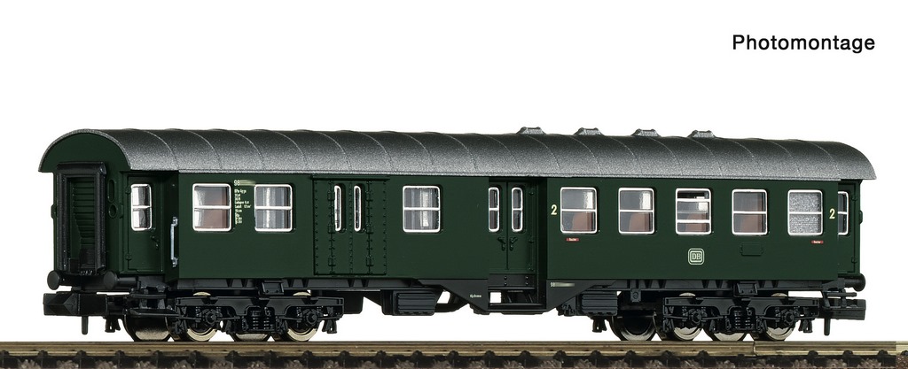 Picture of Fleischmann 6260029 N Umbauwagen 2. Klasse mit Gepäckabteil, DB, DC