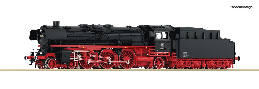 Bild von Fleischmann 714570 N Dampflokomotive 001 150-2, DB, DCC