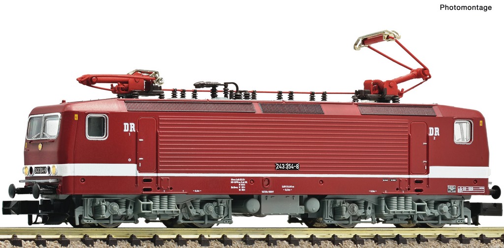 Bild von Fleischmann 7570015 N Elektrolokomotive 243 354-8, DR, DCC