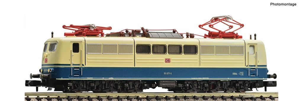 Bild von Fleischmann 7560023 N Elektrolokomotive 151 077-5, DB AG, DC