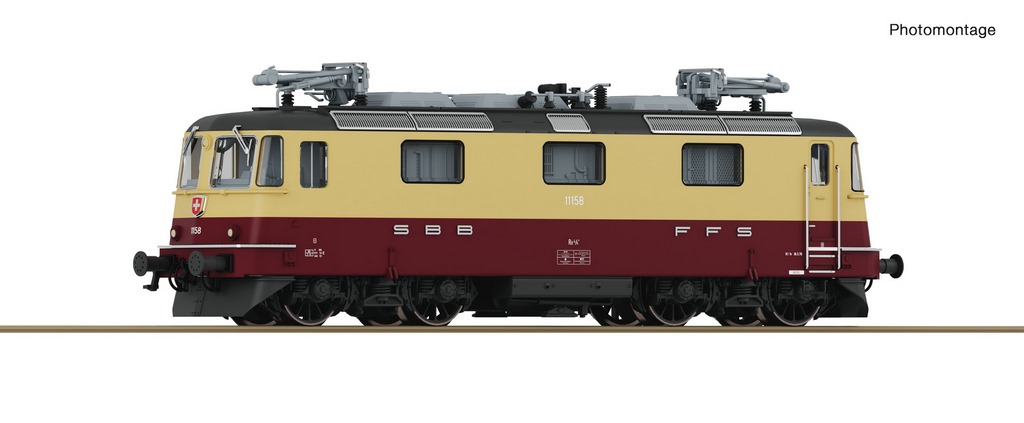 Picture of Fleischmann 732400 N Elektrolokomotive Re 4/4 II 11158, SBB, DC