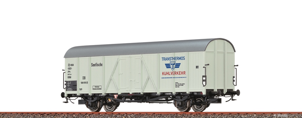 Bild von Brawa 47640 H0 Kühlwagen Tnfhs38 Transthermos DB DC