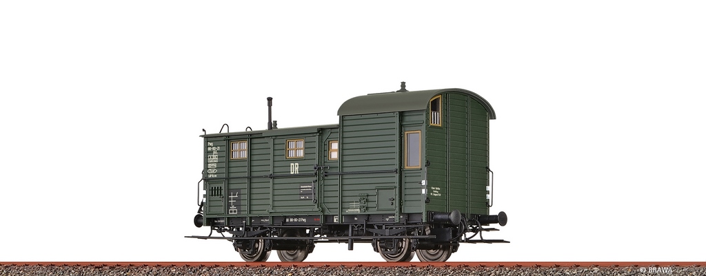 Bild von Brawa 48371 H0 Güterzuggepäckwagen Pwg 88 DR DC