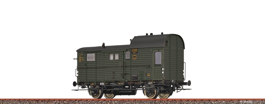 Picture of Brawa 49429 H0 Güterzuggepäckwagen Pwg pr 14 DRG DC