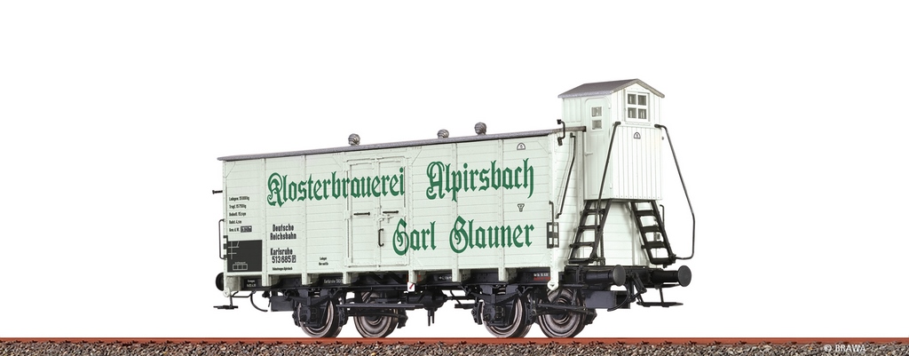 Bild von Brawa 49879 H0 Bierwagen Alpirsbach DRG DC