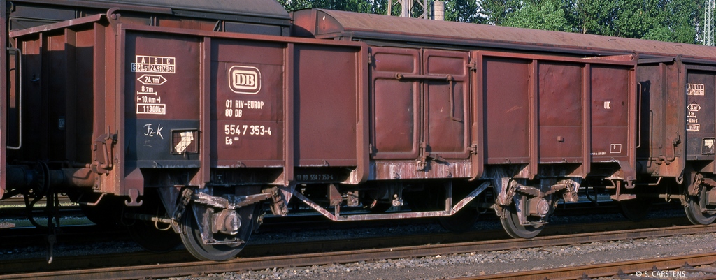 Bild von Brawa 50060 H0 Offener Güterwagen ES050 DB DC