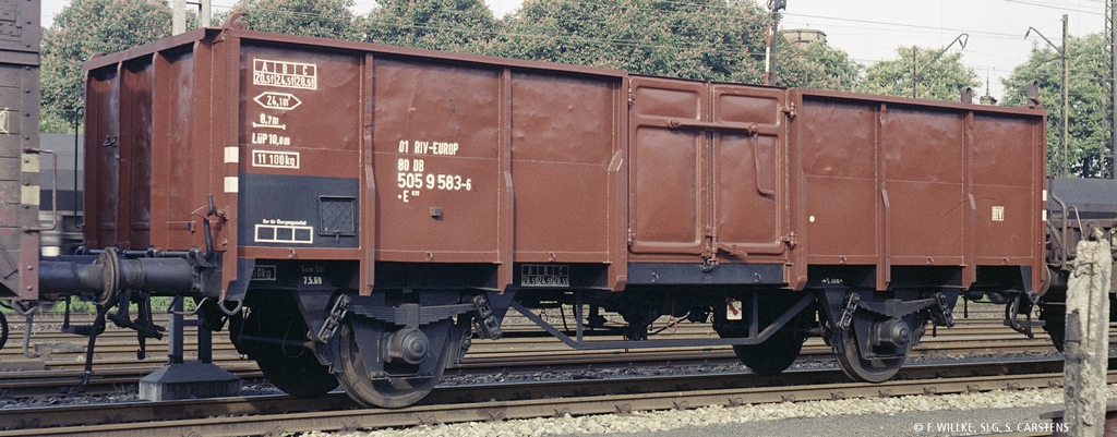 Bild von Brawa 50062 H0 Offener Güterwagen .E039 DB DC