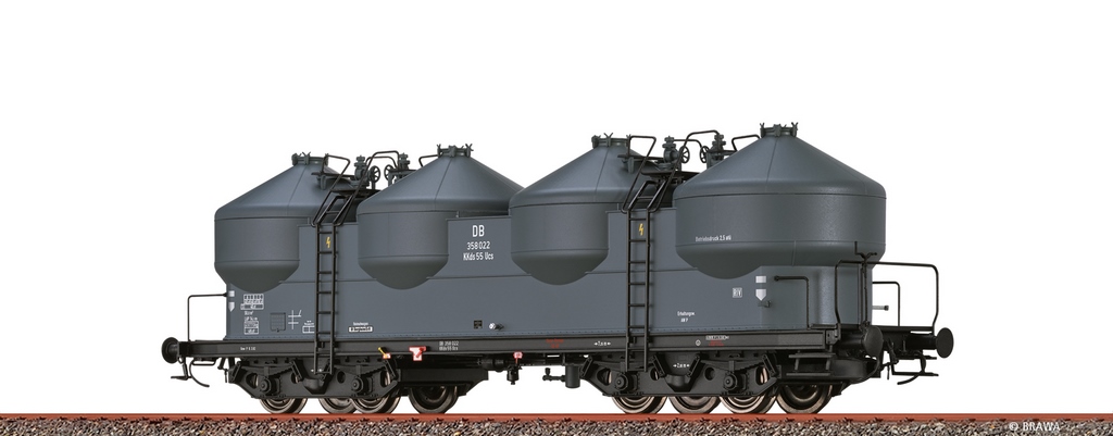 Bild von Brawa 50315 H0 Staubbehälterwagen KKds55 DB DC