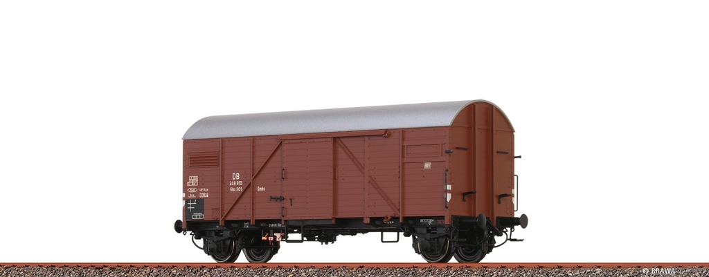 Bild von Brawa 50722 H0 Gedeckter Güterwagen Glm201 DB DC