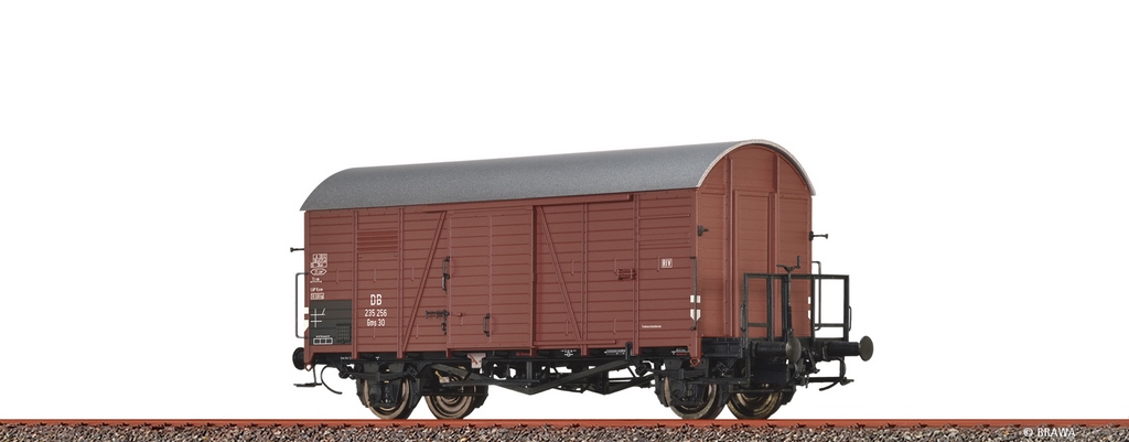 Bild von Brawa 50746 H0 Gedeckter Güterwagen Gms 30 DB DC