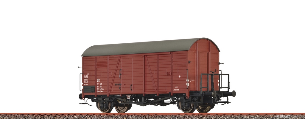 Bild von Brawa 50749 H0 Gedeckter Güterwagen (Mosw) Mso DR DC