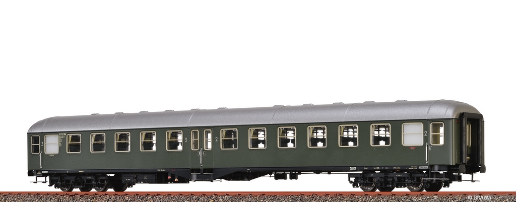 Bild von Brawa 58064 H0 Personenwagen BCymgb-51 Deutsche Bundesbahn DC