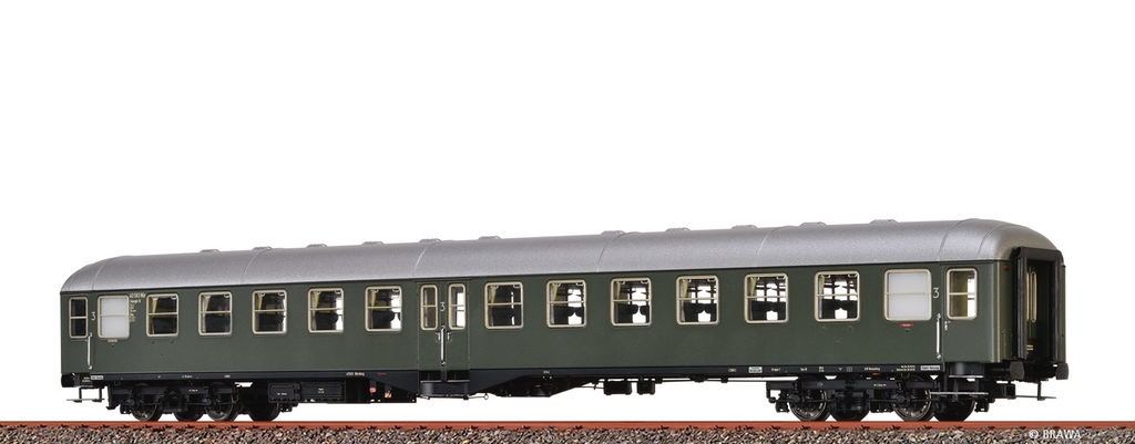 Bild von Brawa 58065 H0 Personenwagen C4mgb-51 Deutsche Bundesbahn DC