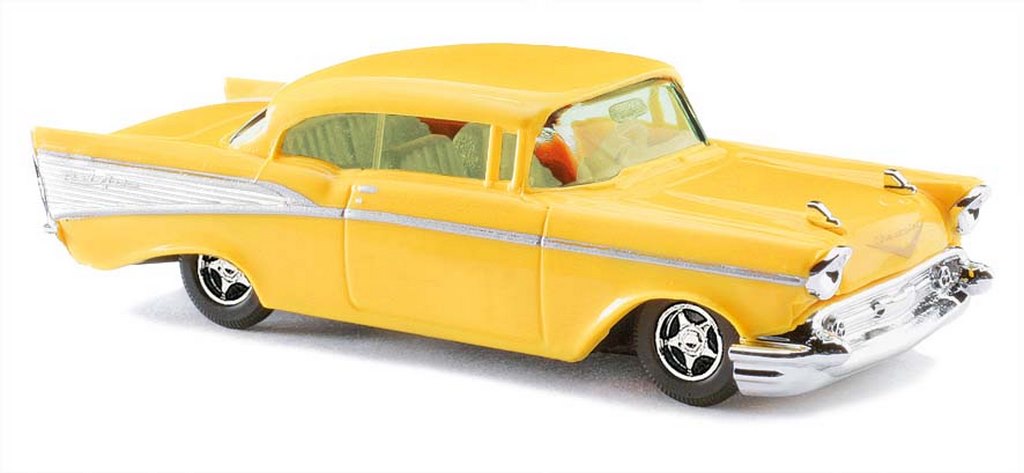 Bild von Busch 45026 H0 Chevrolet Bel Air, Gelb