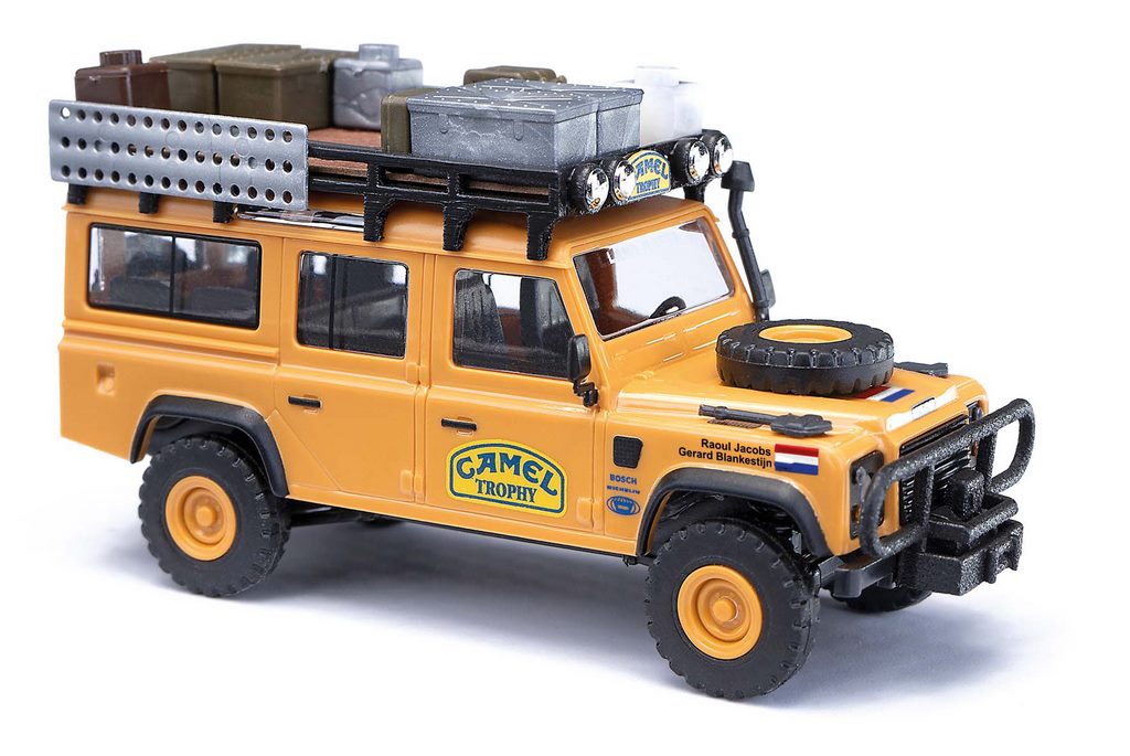 Bild von Busch 50329 H0 Rover Defender, Camel Trophy